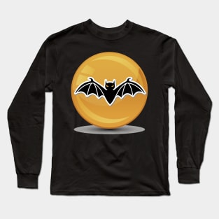 Halloween Big Bat Long Sleeve T-Shirt